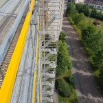 Fassadengerüst der F.I.T. Gerüstbau GmbH