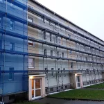 Fassadengerüst der F.I.T. Gerüstbau GmbH