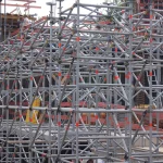 Traggerüst der F.I.T. Gerüstbau GmbH